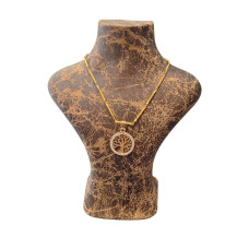 Имитиращо колие "Дървото на живота" в златисто - 603