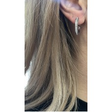 Стоманени халки с цирконии - 4041