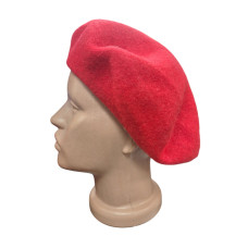 Червена дамска барета - 8310