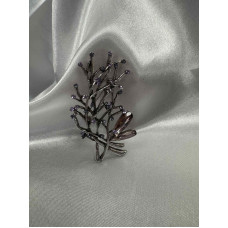 Елегантна брошка с фин акцент с впечатляващ блясък-9314 Елегантна брошка с фин акцент с впечатляващ блясък-9314