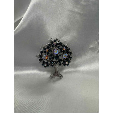 Елегантна брошка с фин акцент с впечатляващ блясък-9316 Елегантна брошка с фин акцент с впечатляващ блясък-9316