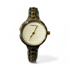 Дамски часовник с верижка в златно и сребърно - 5415