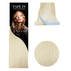 Естествена коса на треса - екстеншън, за лепене