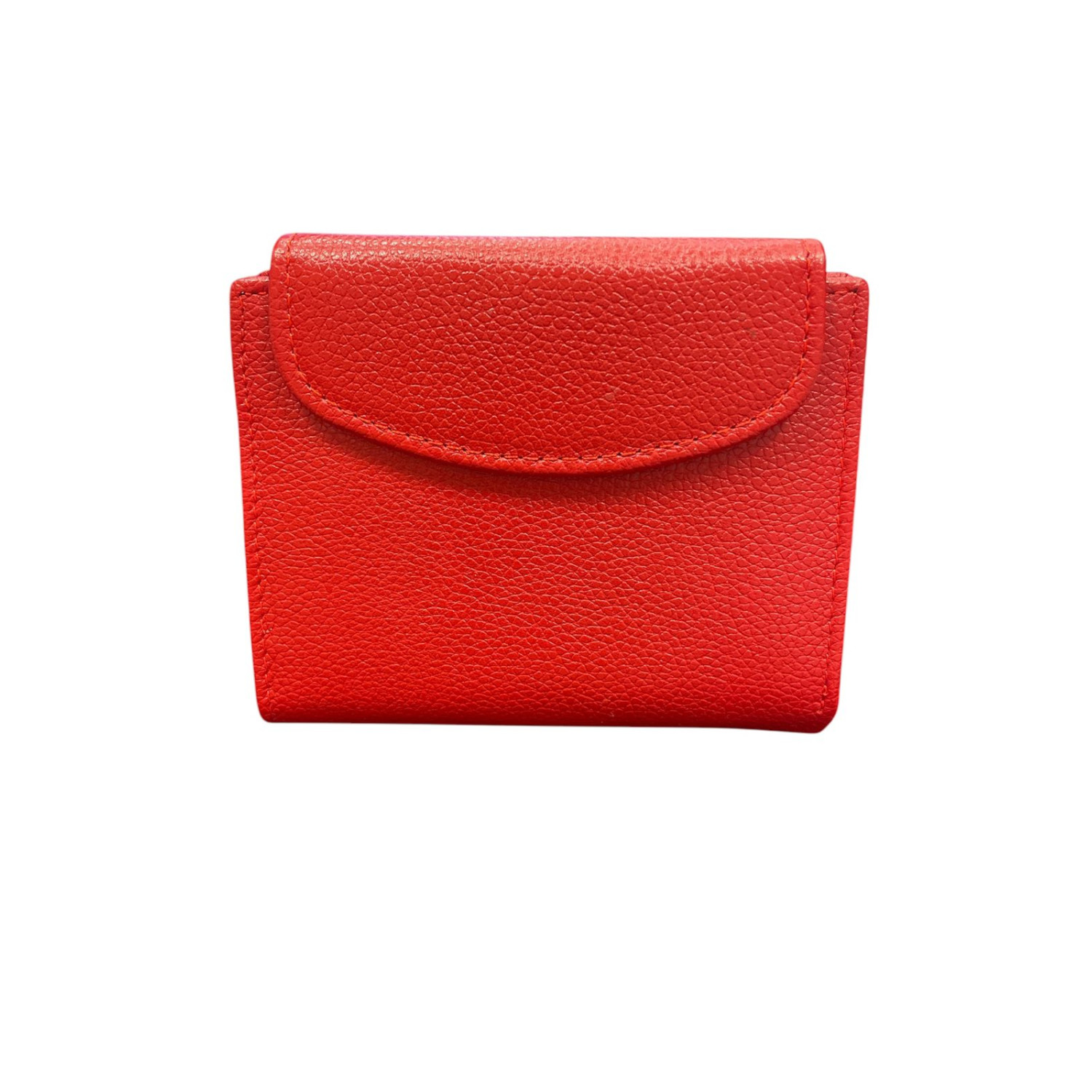 Червено дамско портмоне от естествена кожа - 8415 Червено дамско портмоне от естествена кожа - 8415