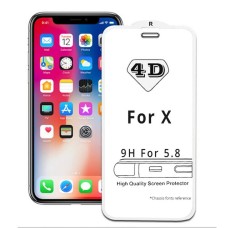 4D Стъклен протектор за Apple Iphone X/XS/10